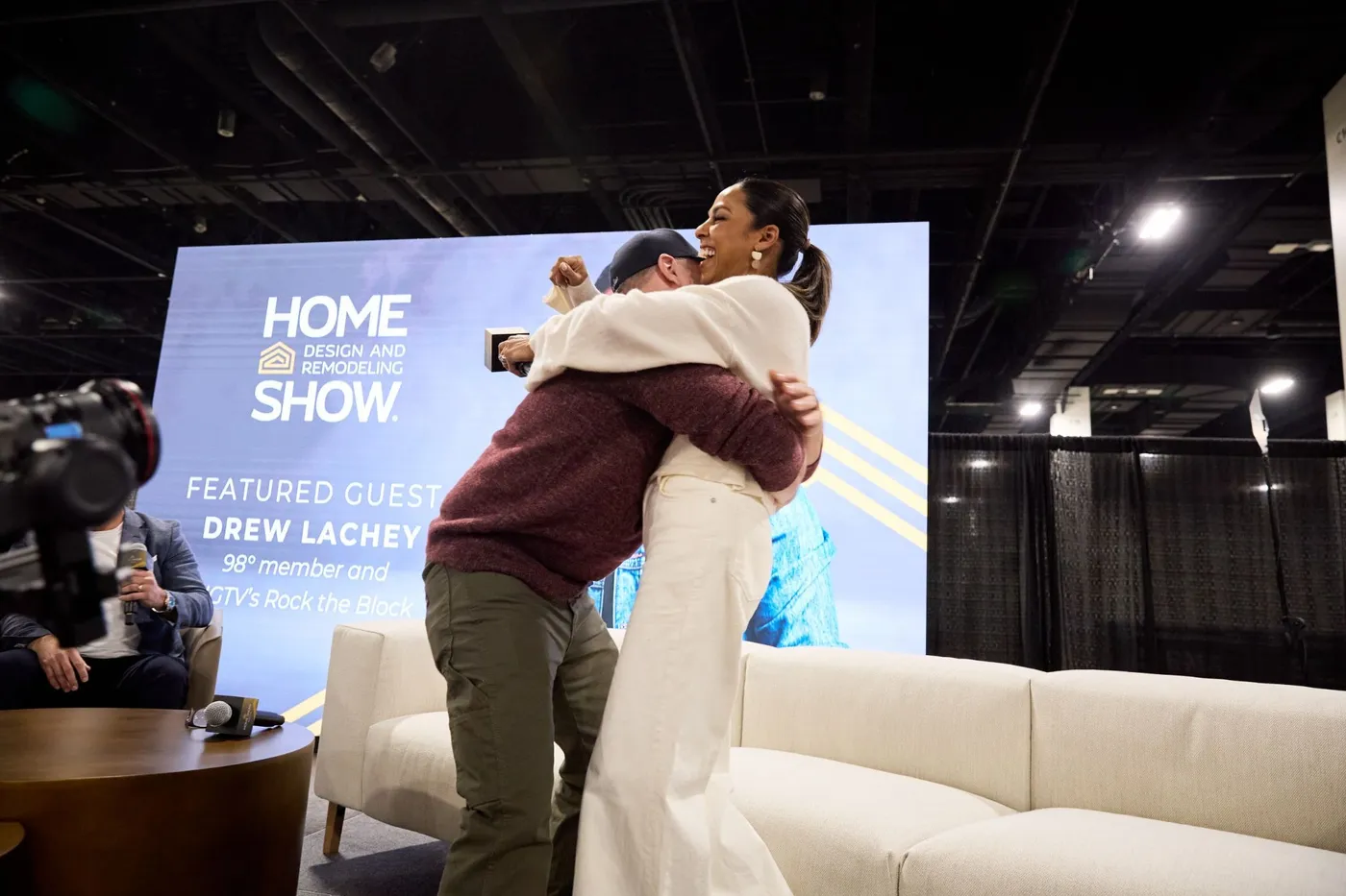 Before the Competition: Rock the Block Season 7 Stars Ty Pennington, Drew Lachey & Taniya Nayak at the Home Show