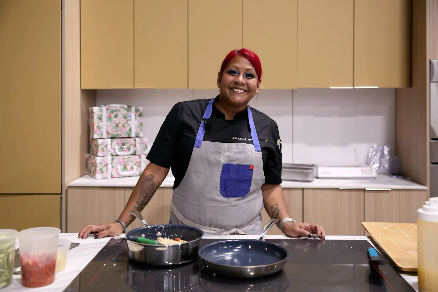 Savor the Sea: Chef Amanda’s Mahi-Mahi with Israeli Couscous & Asparagus