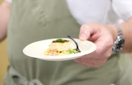 Savoring the Last Days of Summer with Crab Cakes by Chef Jeff Tunks